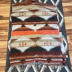 Aztec Print Throw/Shawl/Scarf